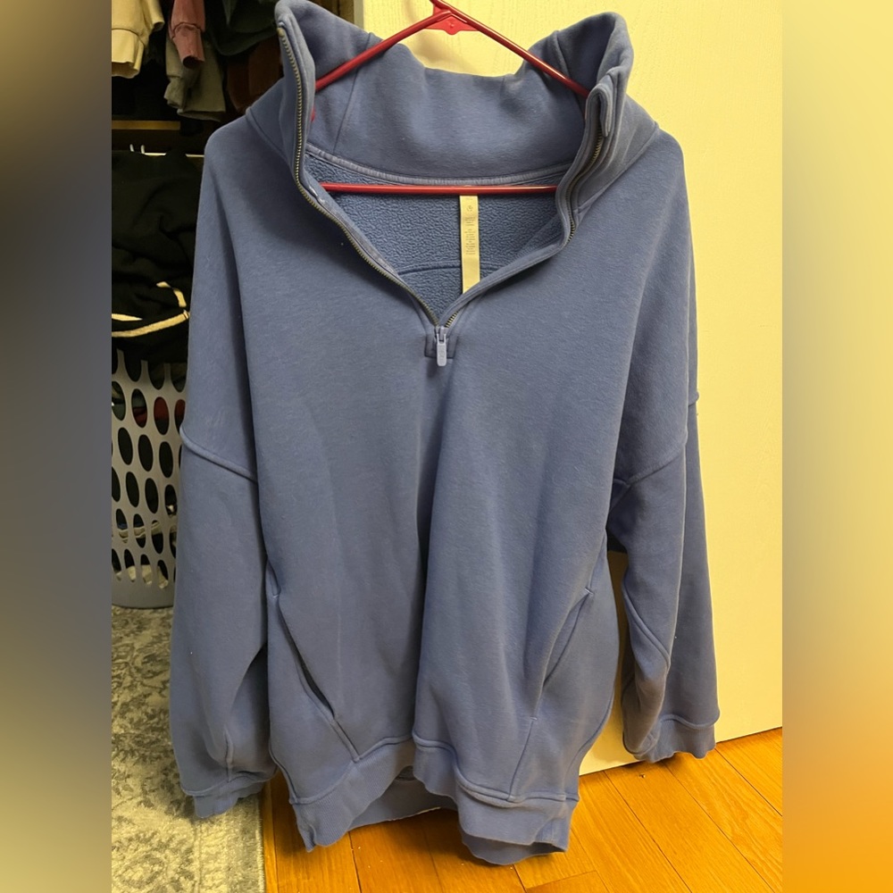 Funnel neck thick fleece lululemon